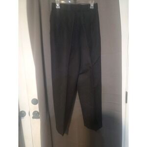 Bill Blass Black High Rise Pants, Women's Size 12, Vintage Trousers, Fully Lined
